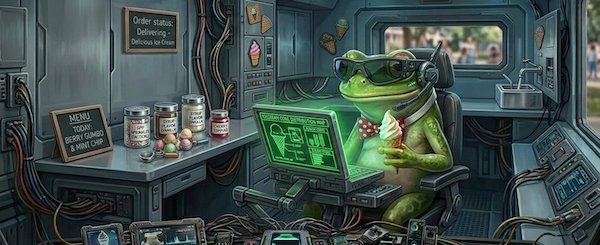 The serial — Mr. Frog on assignment